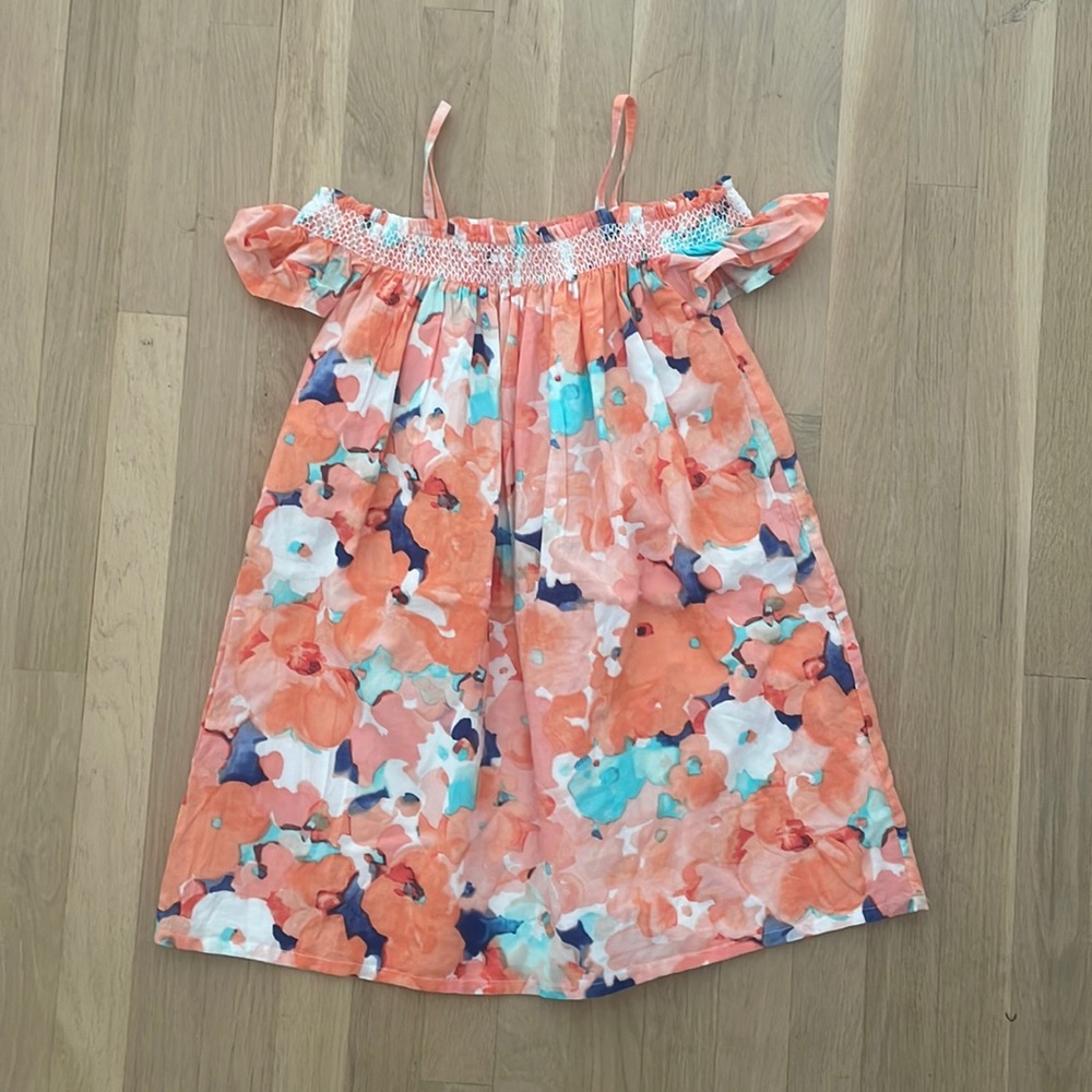 Janie and Jack cold shoulder dress, size 8